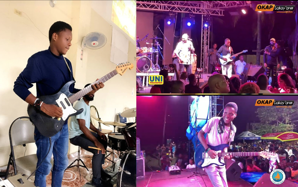 A la rencontre d’un jeune guitariste haïtien, Alain Cyrus Michel
